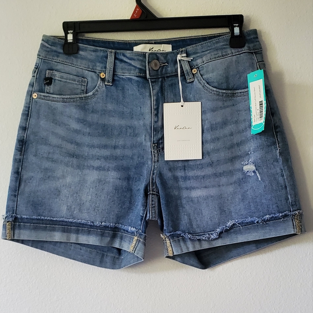 Kan Can Demin blue shorts